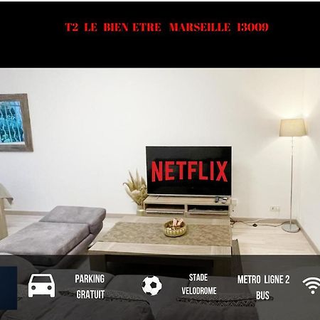 T2 LE BIEN ETRE MARSEILLE 9ème-wifi-netflix-Métro-Parking-Plage Exterior foto